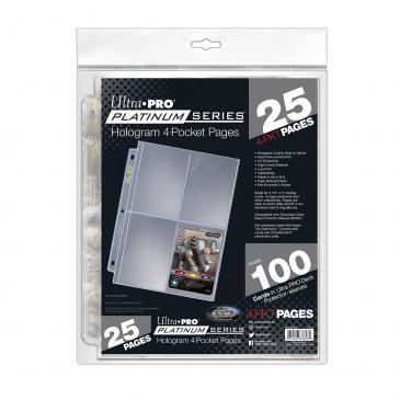 Ultra PRO Platinum Series 4-Pocket Pages | Gamer Loot