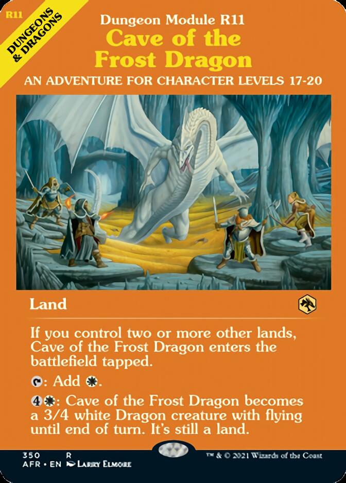 Cave of the Frost Dragon (Dungeon Module) [Dungeons & Dragons: Adventures in the Forgotten Realms] | Gamer Loot