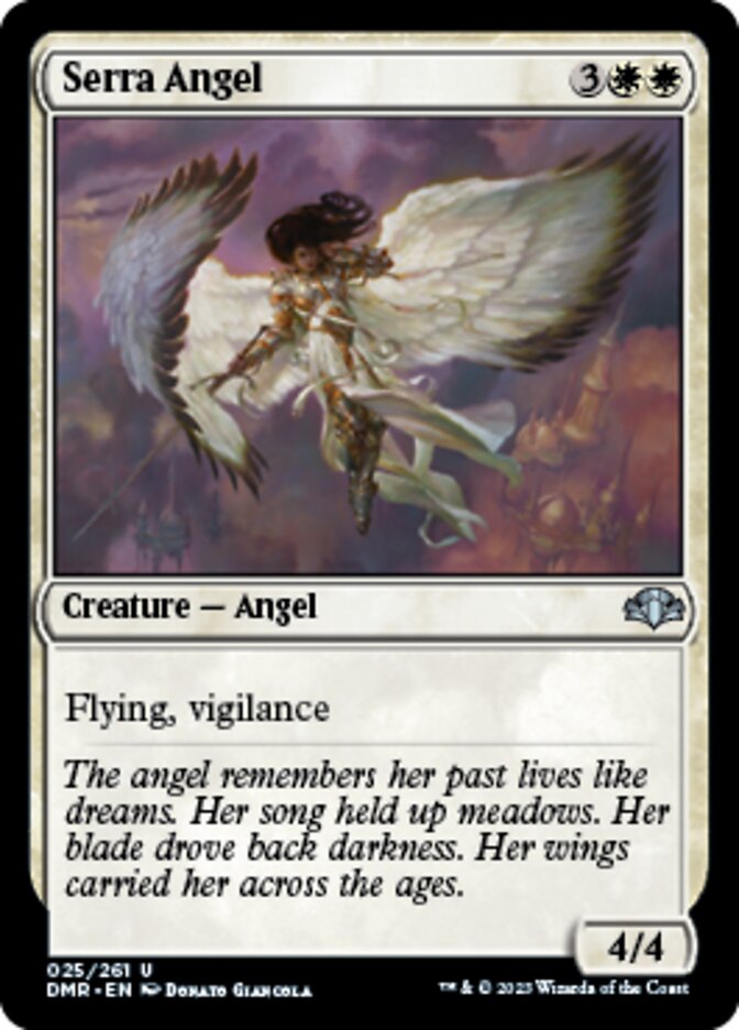 Serra Angel [Dominaria Remastered] | Gamer Loot