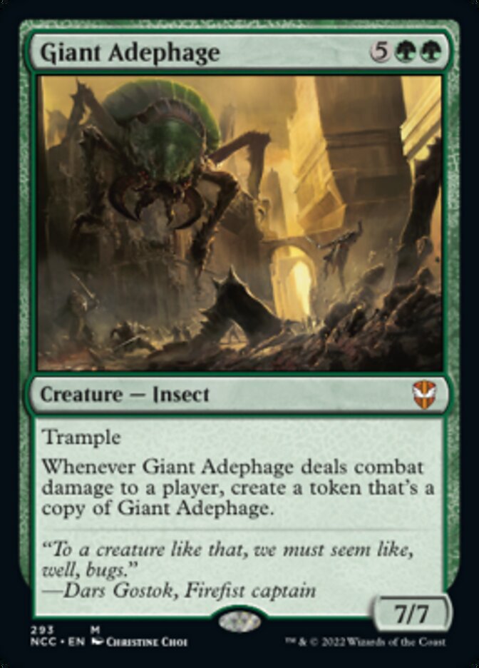 Giant Adephage [Streets of New Capenna Commander] | Gamer Loot