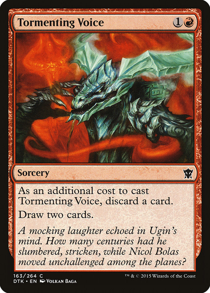 Tormenting Voice [Dragons of Tarkir] | Gamer Loot