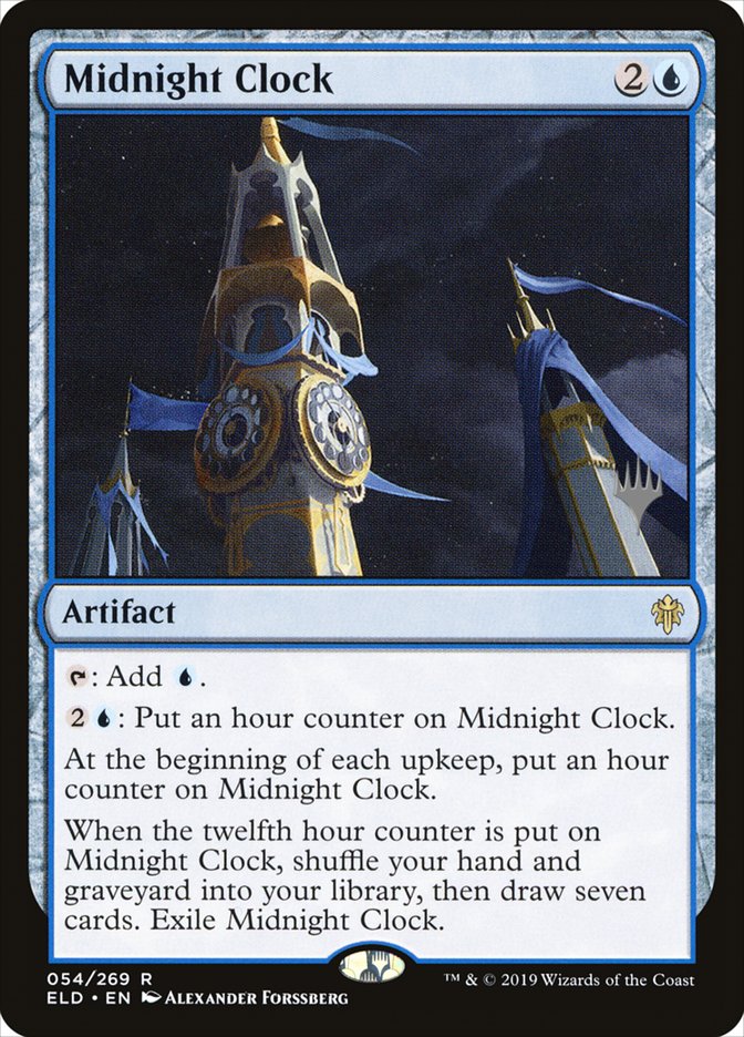 Midnight Clock (Promo Pack) [Throne of Eldraine Promos] | Gamer Loot