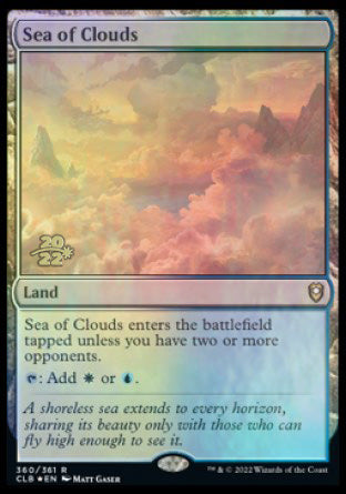 Sea of Clouds [Commander Legends: Battle for Baldur's Gate Prerelease Promos] | Gamer Loot