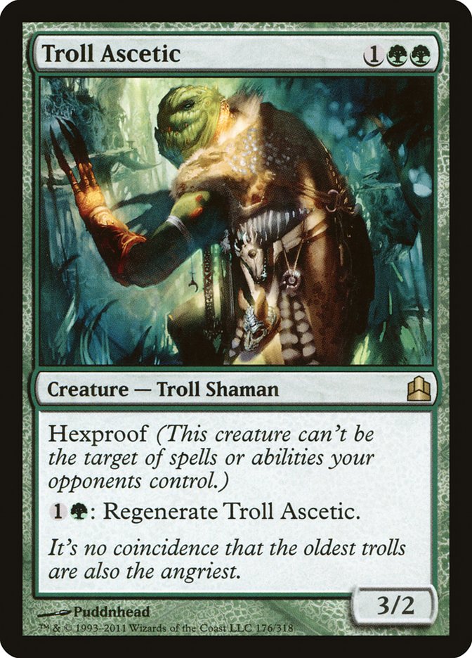 Troll Ascetic [Commander 2011] | Gamer Loot