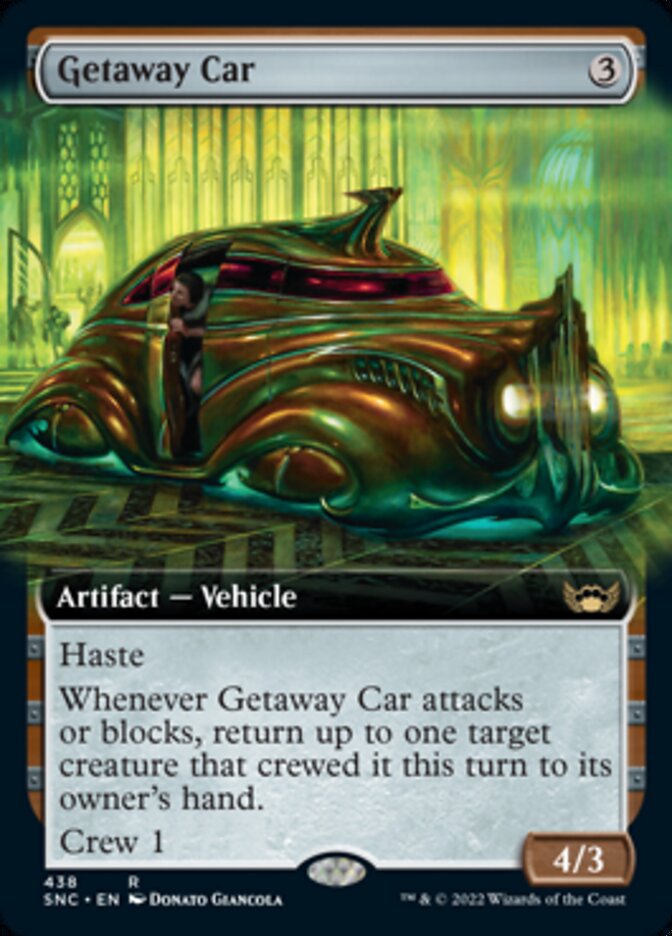 Getaway Car (Extended Art) [Streets of New Capenna] | Gamer Loot