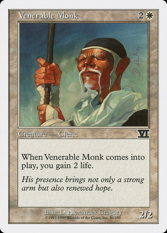 Venerable Monk [Classic Sixth Edition] | Gamer Loot