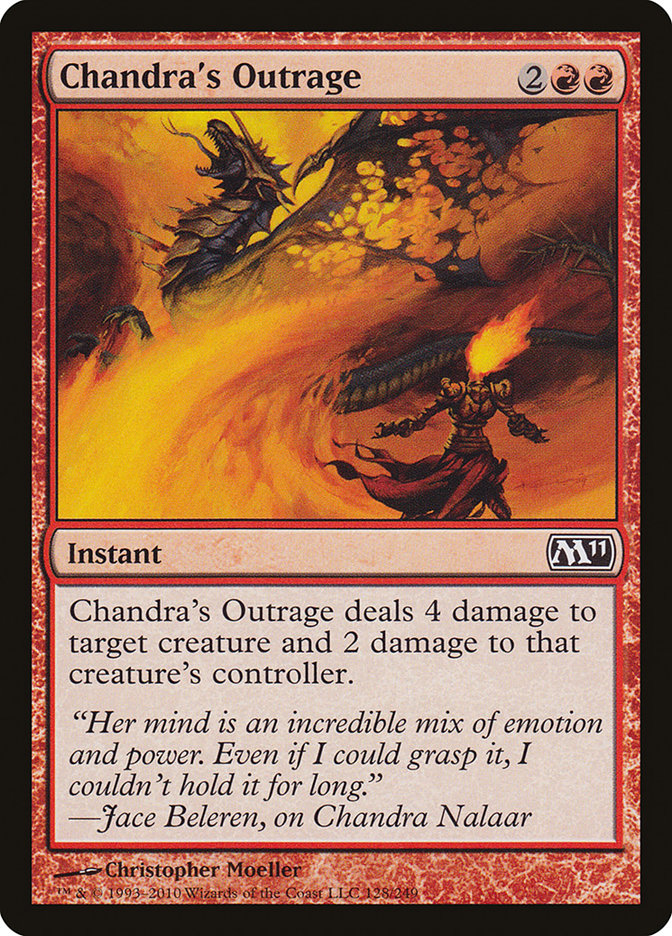 Chandra's Outrage [Magic 2011] | Gamer Loot