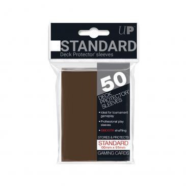50ct Brown Standard Deck Protectors | Gamer Loot