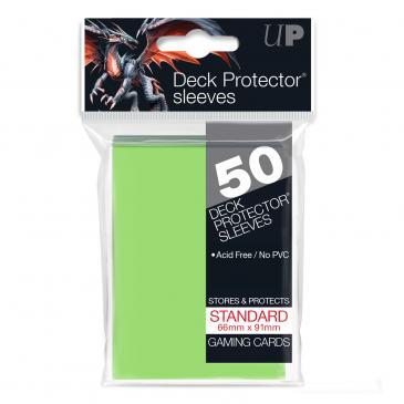 50ct Lime Green Standard Deck Protectors | Gamer Loot