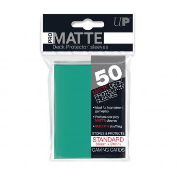 50ct Pro-Matte Aqua Standard Deck Protectors | Gamer Loot