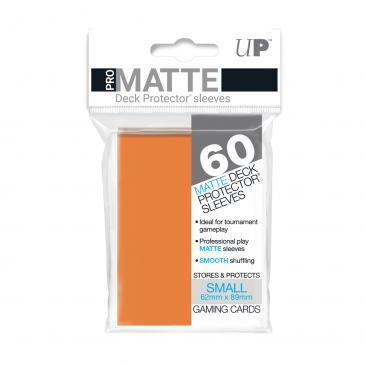 60ct Pro-Matte Orange Small Deck Protectors | Gamer Loot