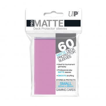 60ct Pro-Matte Pink Small Deck Protectors | Gamer Loot