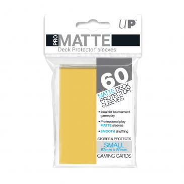 60ct Pro-Matte Yellow Small Deck Protectors | Gamer Loot