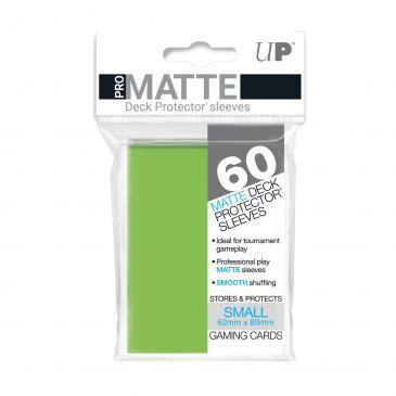 60ct Pro-Matte Lime Green Small Deck Protectors | Gamer Loot