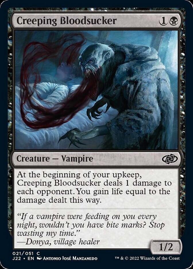 Creeping Bloodsucker [Jumpstart 2022] | Gamer Loot