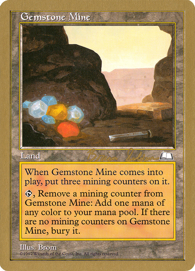 Gemstone Mine (Brian Selden) [World Championship Decks 1998] | Gamer Loot