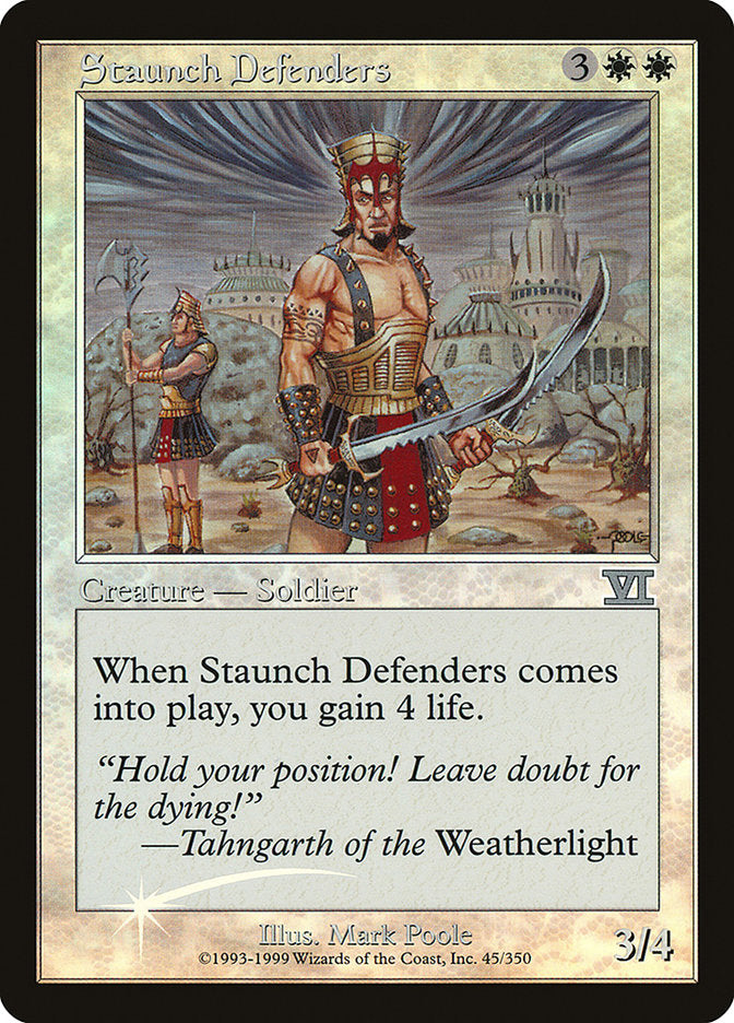 Staunch Defenders [Friday Night Magic 2000] | Gamer Loot