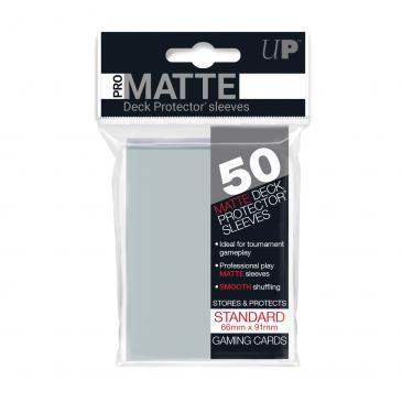 50ct Pro-Matte Clear Standard Deck Protectors | Gamer Loot