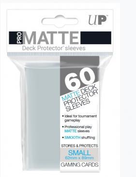 60ct Pro-Matte Clear Small Deck Protectors | Gamer Loot