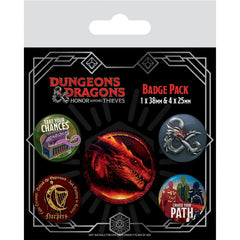Dungeons & Dragons Badge Pack | Gamer Loot