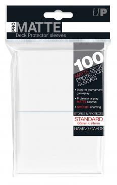 100ct Pro-Matte White Standard Deck Protectors | Gamer Loot
