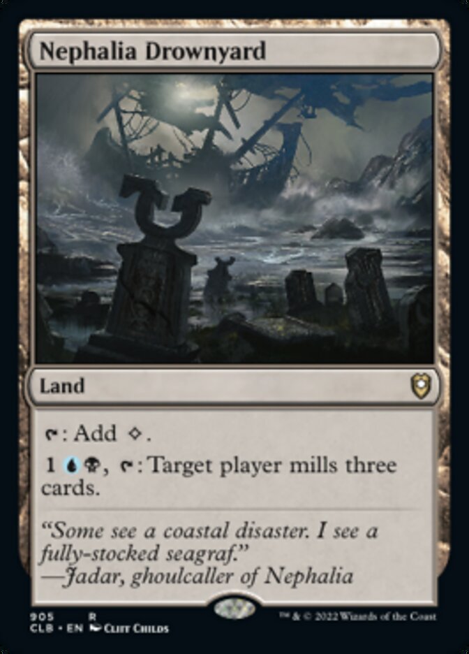 Nephalia Drownyard [Commander Legends: Battle for Baldur's Gate] | Gamer Loot