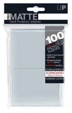 100ct Pro-Matte Clear Standard Deck Protectors | Gamer Loot