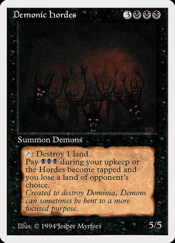 Demonic Hordes [Summer Magic / Edgar] | Gamer Loot