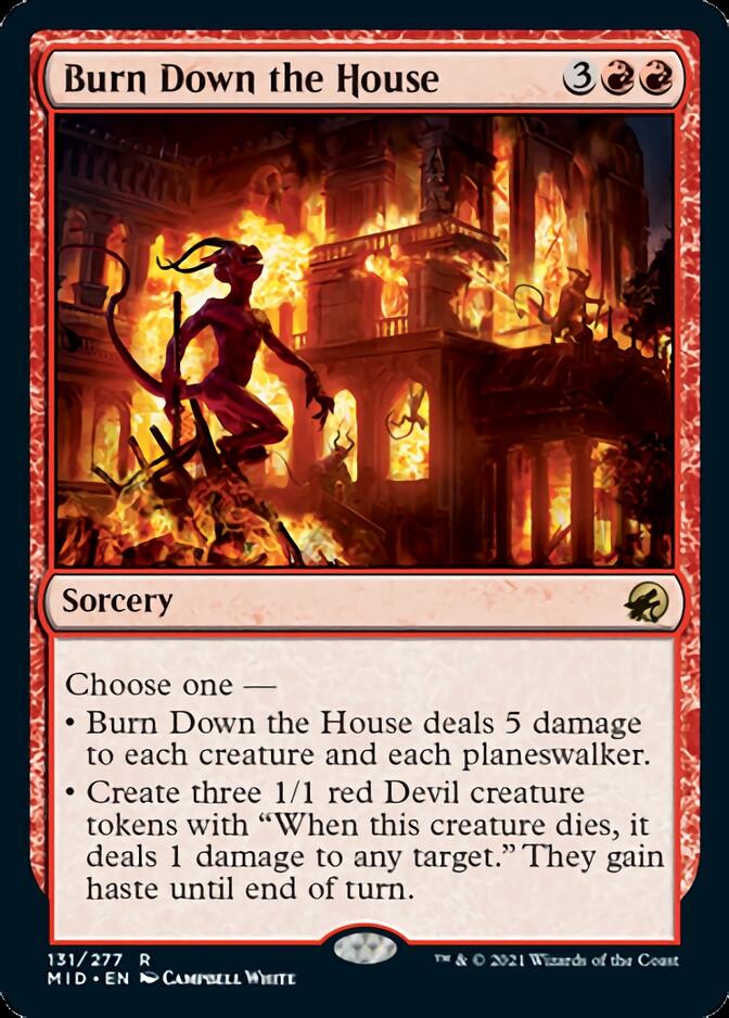 Burn Down the House [Innistrad: Midnight Hunt] | Gamer Loot