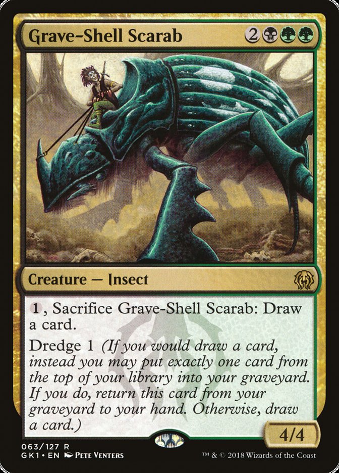 Grave-Shell Scarab [Guilds of Ravnica Guild Kit] | Gamer Loot