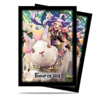 A4: Kaguya Standard Deck Protectors for Force of Will 65ct | Gamer Loot