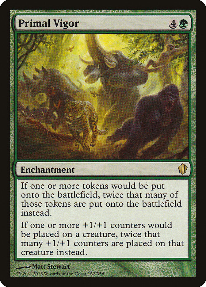 Primal Vigor [Commander 2013] | Gamer Loot