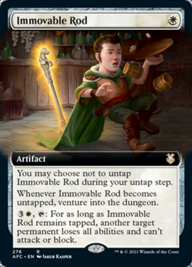 Immovable Rod (Extended) [Dungeons & Dragons: Adventures in the Forgotten Realms Commander] | Gamer Loot