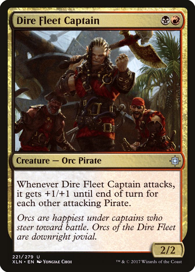 Dire Fleet Captain [Ixalan] | Gamer Loot