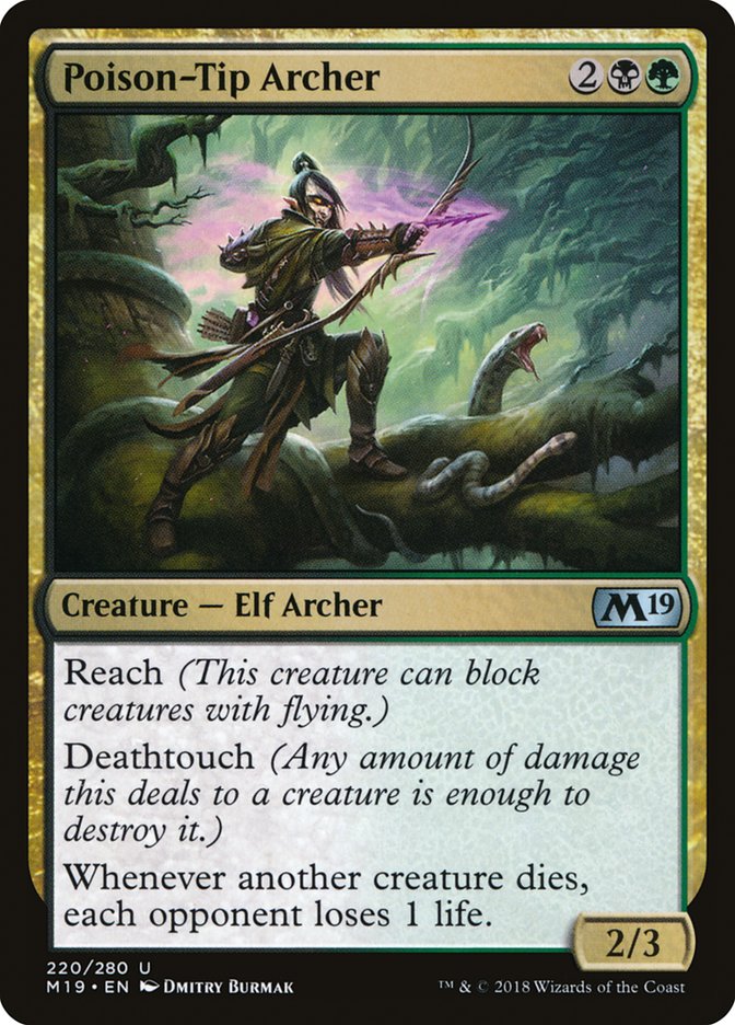 Poison-Tip Archer [Core Set 2019] | Gamer Loot