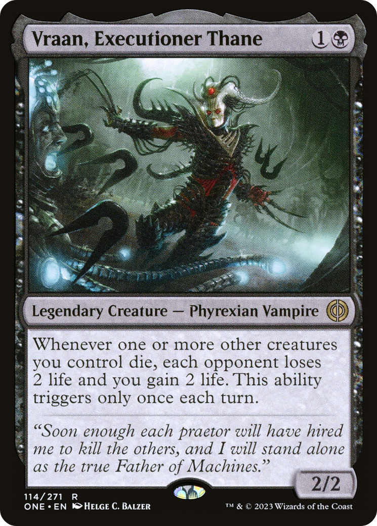 Vraan, Executioner Thane [Phyrexia: All Will Be One] | Gamer Loot