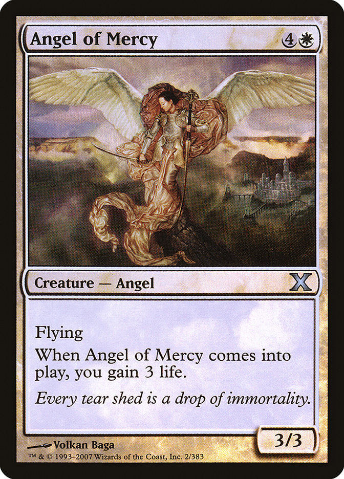 Angel of Mercy (Premium Foil) [Tenth Edition] | Gamer Loot