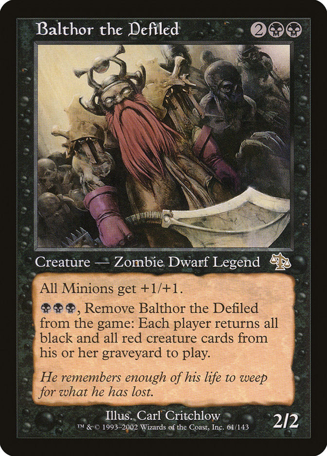 Balthor the Defiled [Judgment] | Gamer Loot