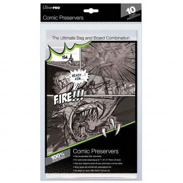 Comic Preserver 7" X 10" - 10ct | Gamer Loot