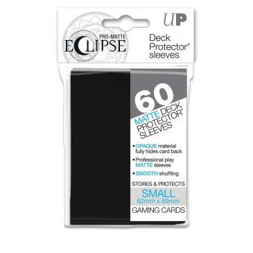 PRO-Matte Eclipse Black Small Deck Protector sleeves 60ct | Gamer Loot