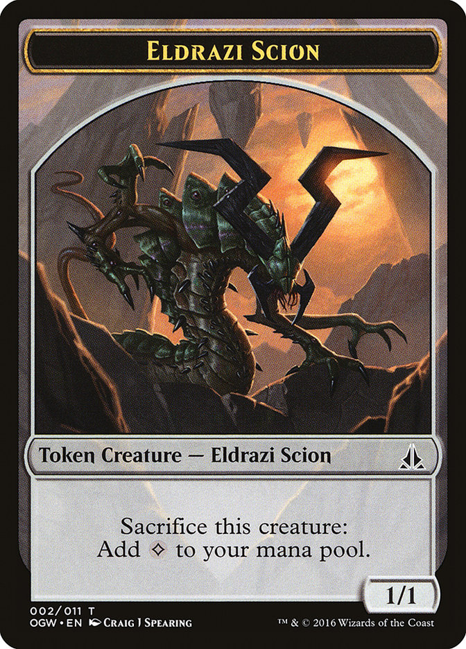 Eldrazi Scion (002/011) [Oath of the Gatewatch Tokens] | Gamer Loot