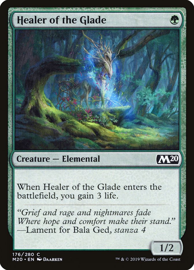 Healer of the Glade [Core Set 2020] | Gamer Loot