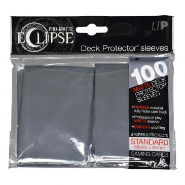 PRO-Matte Eclipse Smoke Grey Standard Deck Protector sleeve 100ct | Gamer Loot