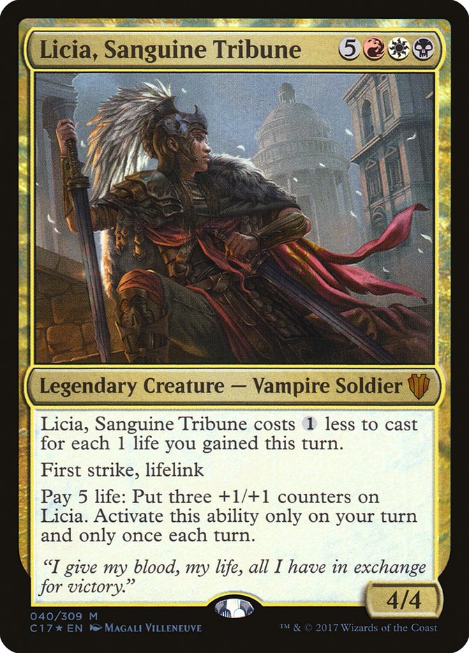 Licia, Sanguine Tribune [Commander 2017] | Gamer Loot