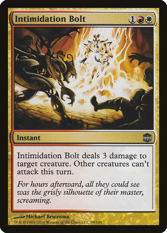 Intimidation Bolt [Alara Reborn] | Gamer Loot