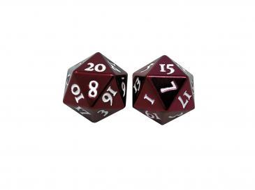 Heavy Metal D20 Dice Red | Gamer Loot