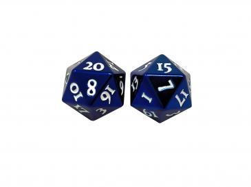 Heavy Metal D20 Dice Blue | Gamer Loot