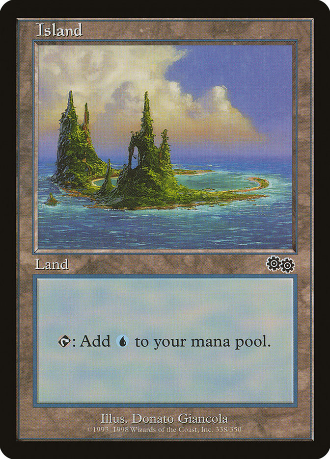 Island (338) [Urza's Saga] | Gamer Loot