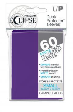 PRO-Matte Eclipse Royal Purple Small Deck Protector Sleeve 60ct | Gamer Loot