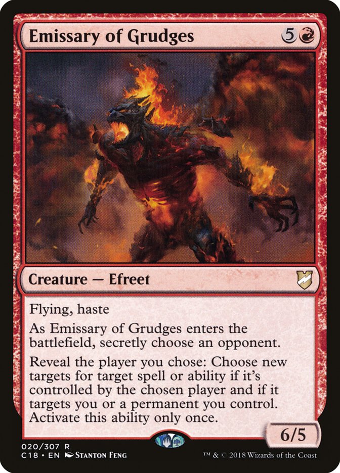 Emissary of Grudges [Commander 2018] | Gamer Loot